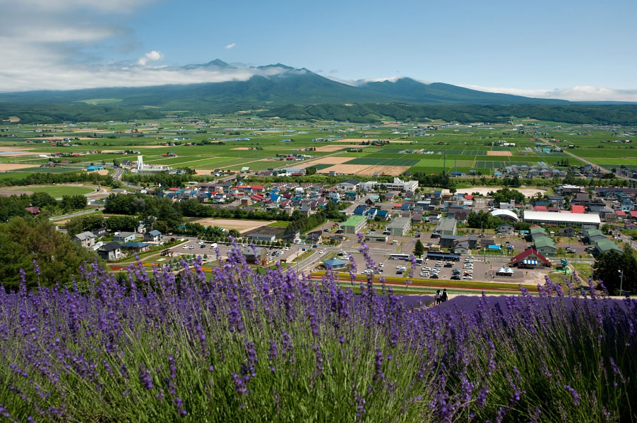 從北星山瞭望中富良野