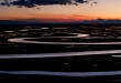 巴音布魯克，九曲十八灣的日落（panorama）