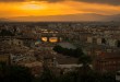 Florence的日落