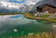 Kleine Scheidegg旁不具名的小人工湖
